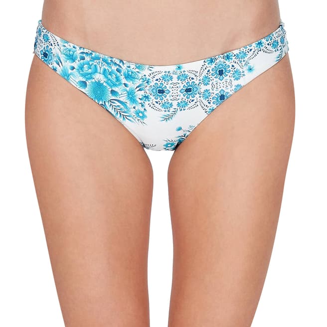 Seafolly Electric Blue Sunflower Hipster