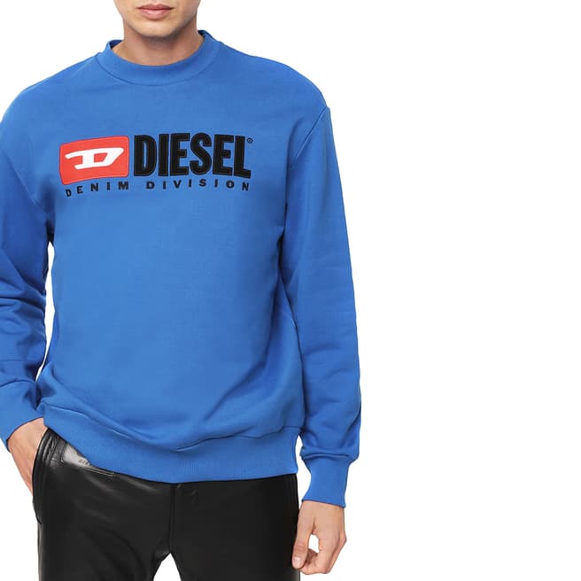 Diesel Blue Division Sweatshirt