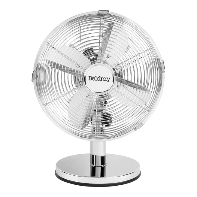 Beldray Desk Fan with 3 Speed Settings and Adjustable Head, 30W
