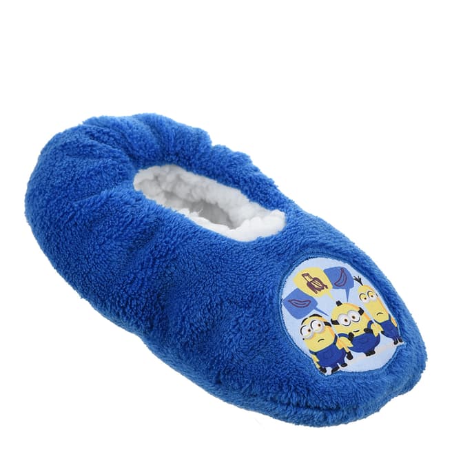 Disney Blue Minion Slippers