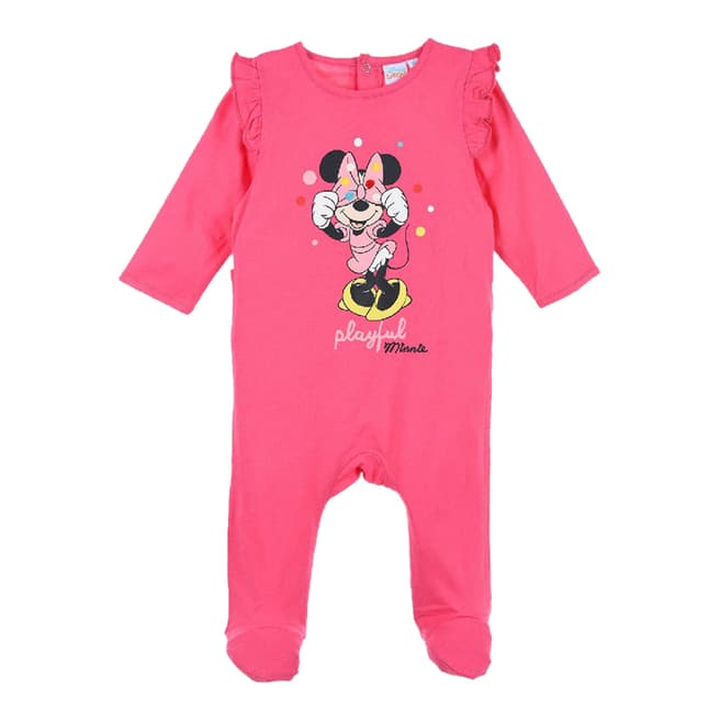 Disney Pink Minnie Mouse Babygrow