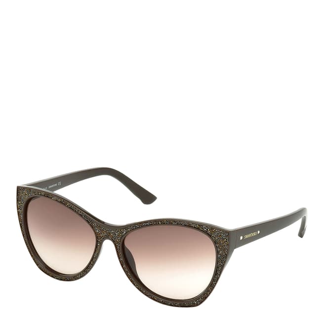 SWAROVSKI Women's Brown Sunglasses 59mm
