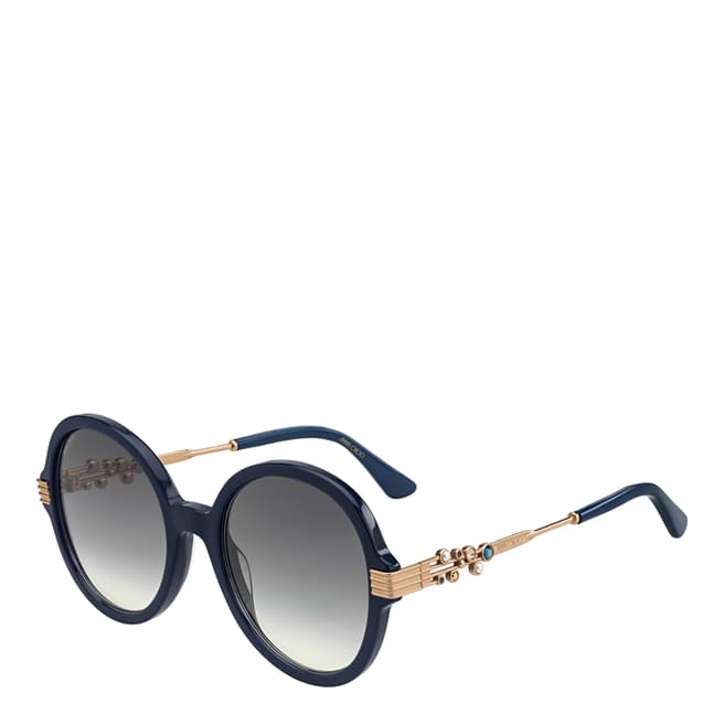 Jimmy Choo Women's Navy Blue Jimmy Choo Sunglasses 55mm