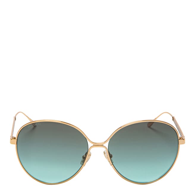 Jimmy Choo Women's Gold Sunglasses 60mm