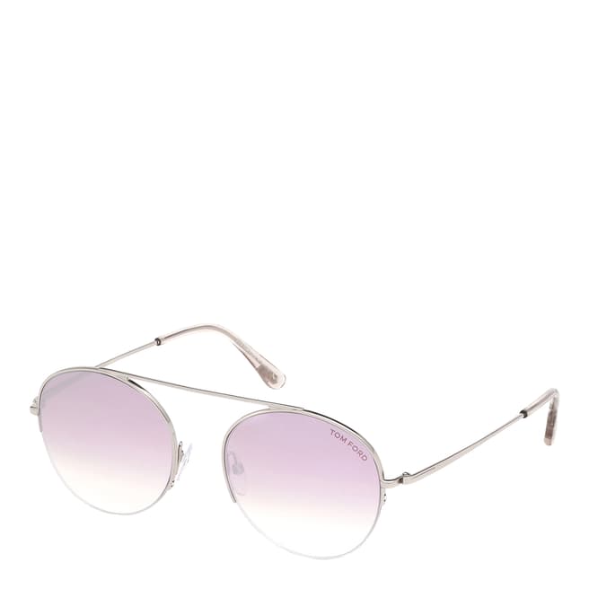 Tom Ford Men's Tom Ford Grey/Pink Sunglasses 54mm