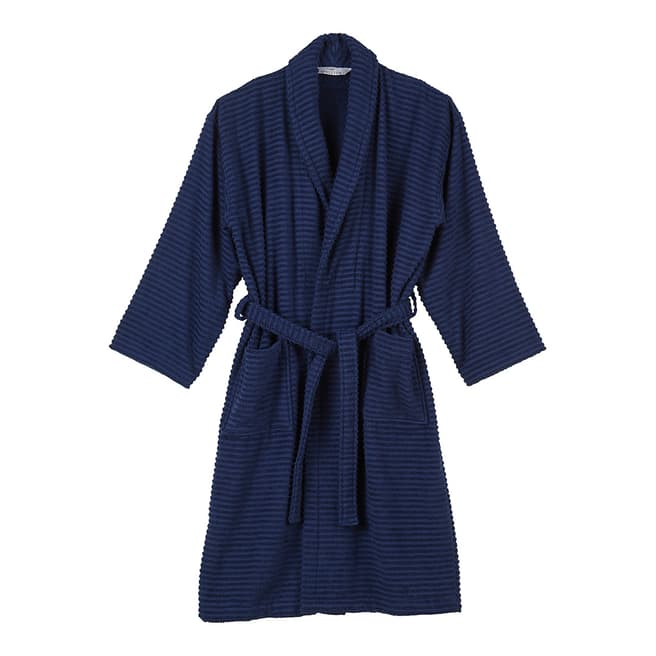 Christy for N°· Eleven Ultimate Turkish Cotton Robe, Navy