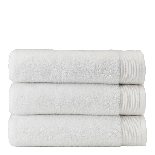 Christy for N°· Eleven Ultimate Turkish Cotton Hand Towel Pair, White