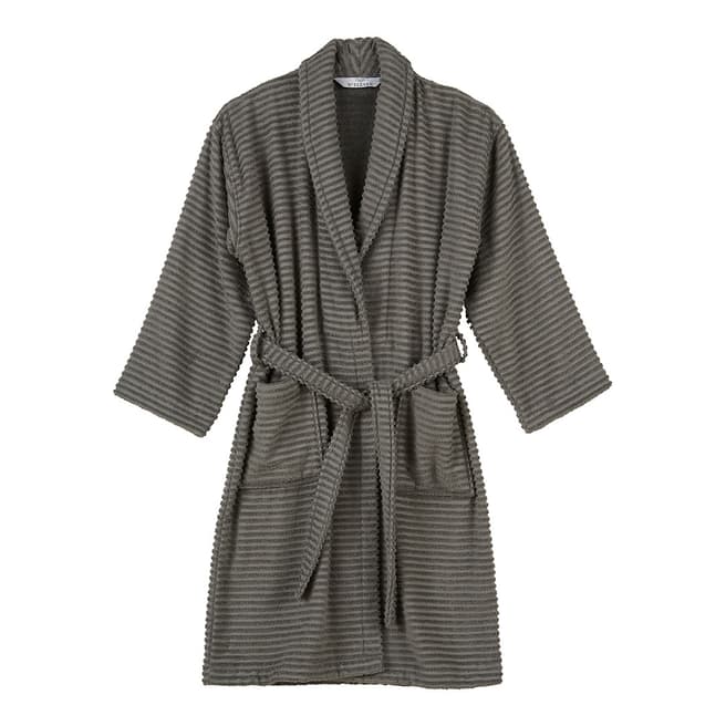 Christy for N°· Eleven Ultimate Turkish Cotton Robe, Charcoal