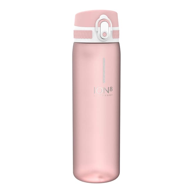 ION8 Blush Pink 500ml Leak Proof Slim Water Bottle