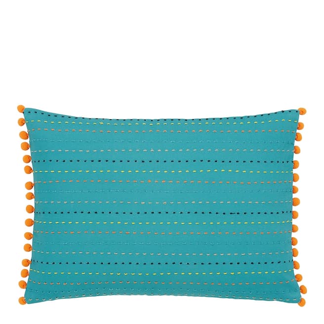 Harlequin Tembok 30x50cm Cushion, Turquoise