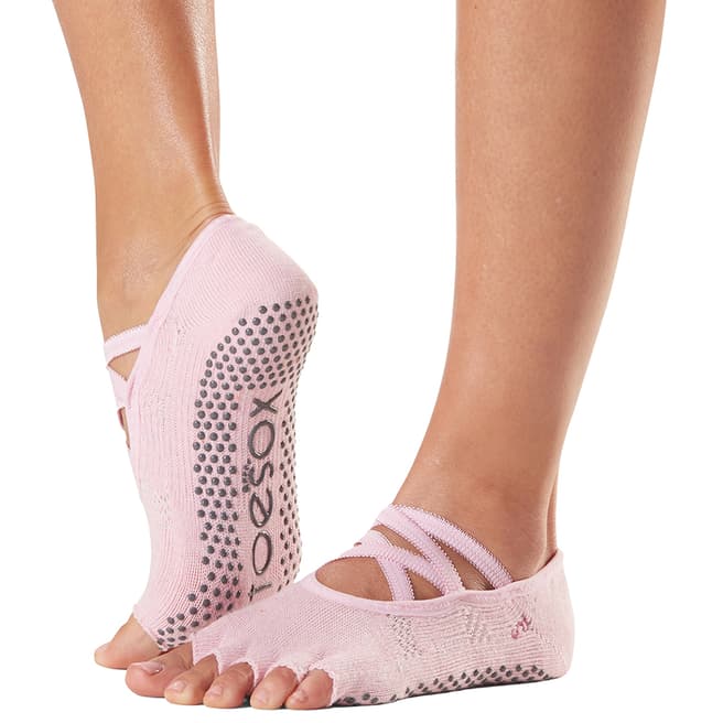 ToeSox Allure Elle Half Toe Grip Socks