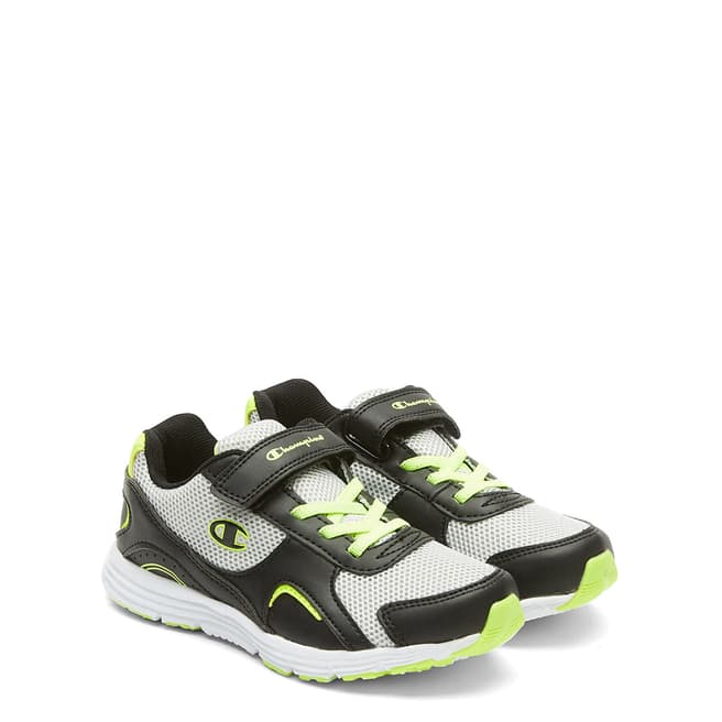 Champion Black/Lime Green Trainers