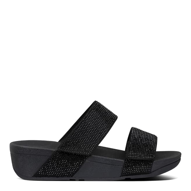 FitFlop Black Mina Crystal Sandals