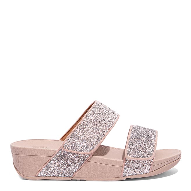 FitFlop Coral Pink Mina Glitter Mix Sandals