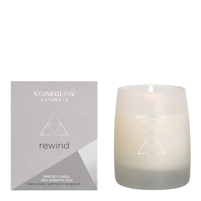 Stoneglow Candles Rewind - Ylan Ylang, Patchouli, Bergamot - Candle