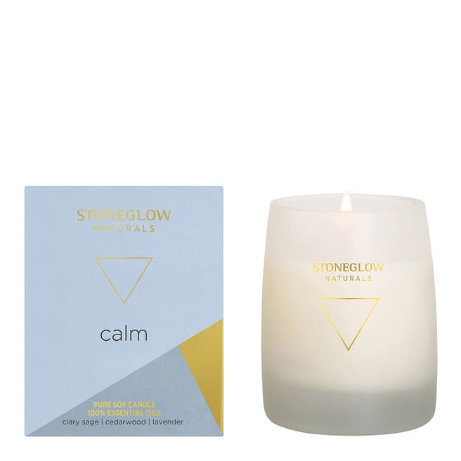 Stoneglow Candles Clary Sage, Cedarwood, Lavender - Candle