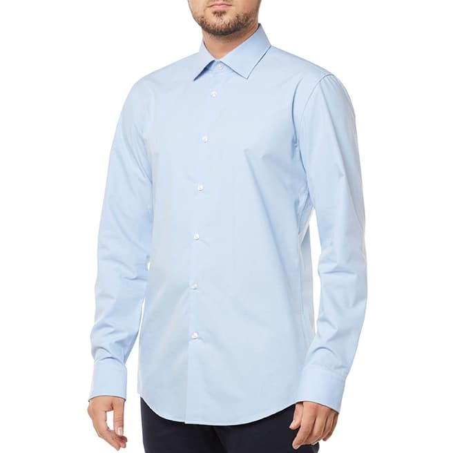 HUGO Blue Kenno Cotton Shirt
