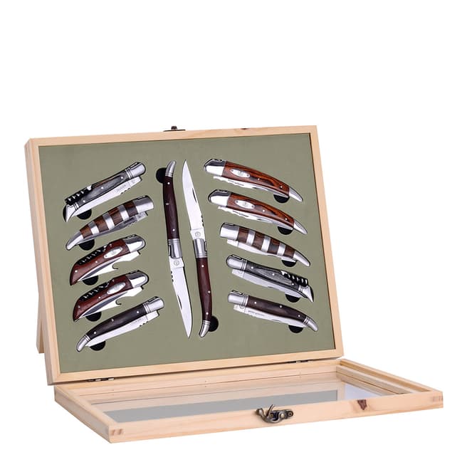 Laguiole Set of 12 Collector Knives