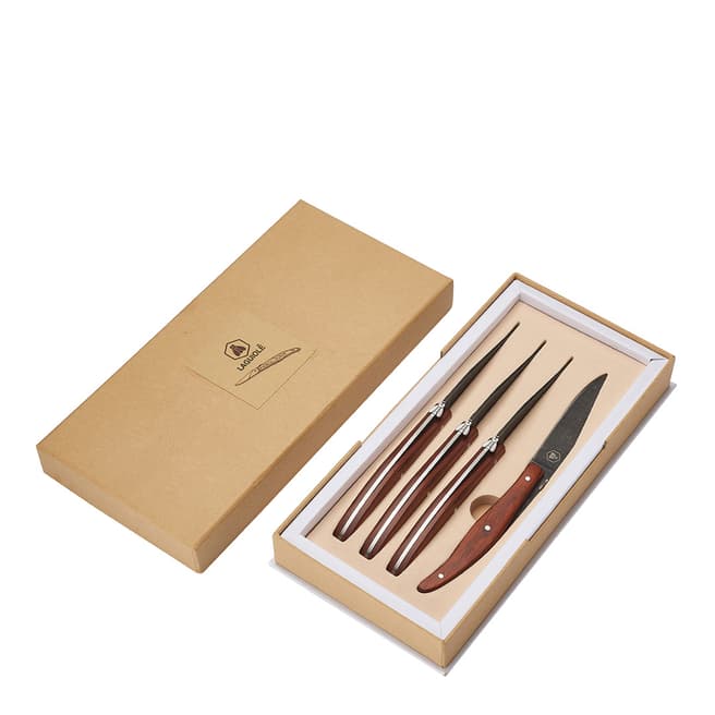 Laguiole Set of 4 Bee Design Steak Knives