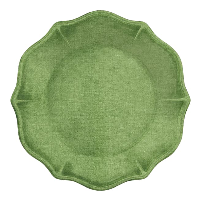 EDDINGTONS Set of 6 Amazon Green Side Plates, 24cm