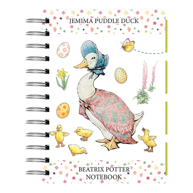 Beatrix Potter Jemima Puddle Duck A5 Wiro Notebook With Dividers