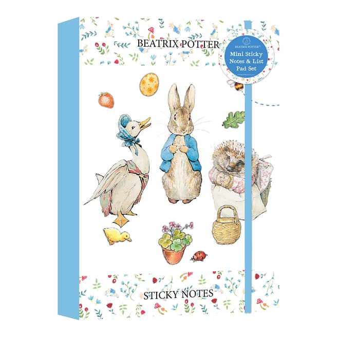 Beatrix Potter Mixed Things To Do Folder/Sticky Notes