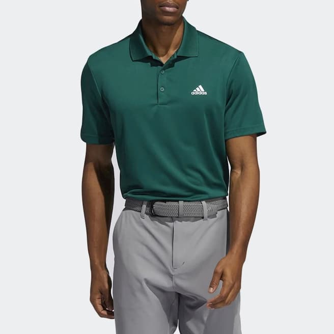 Adidas Golf Green Adidas Stretch Polo Shirt