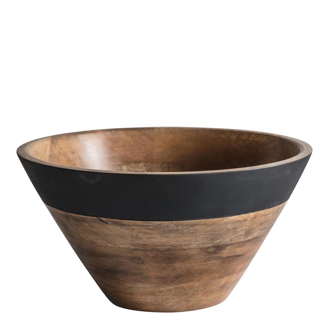 Gallery Organo Bowl Black, Large 30x30x16cm