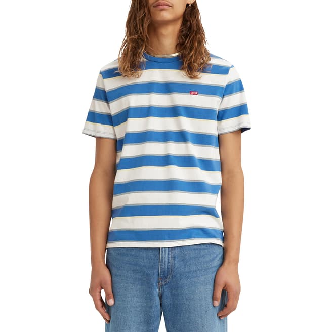 Levi's Blue Original Housemark T-Shirt