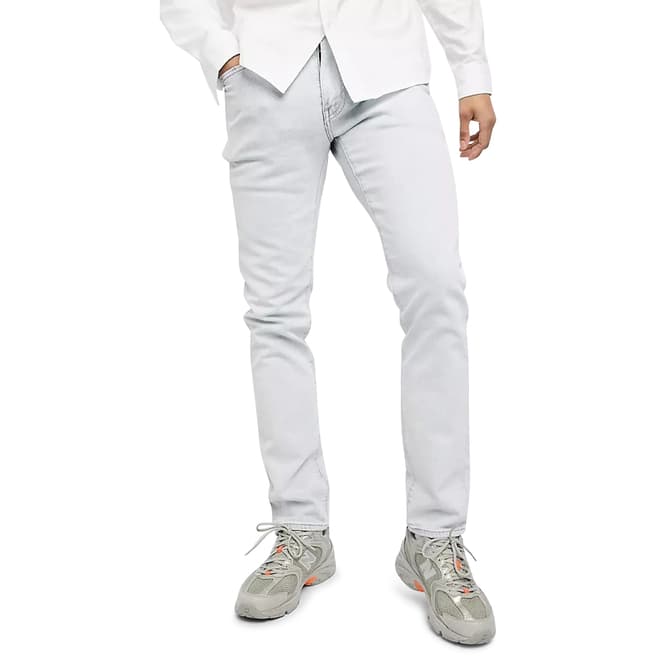 Levi's Grey Skinny Taper Fit Stretch Jeans