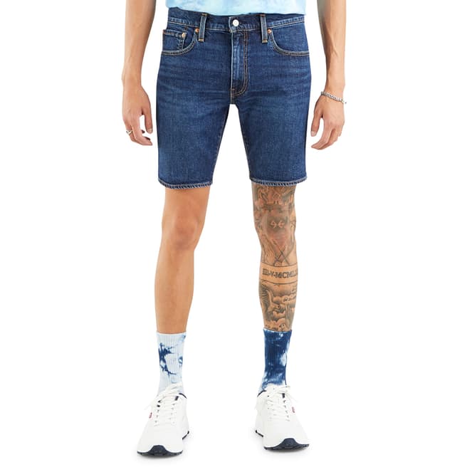 Levi's Mid Blue 412™ Slim Shorts