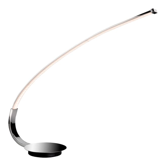 Firstlight Chrome Arco LED Table Lamp