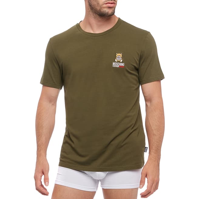 Moschino Green Logo T-Shirt