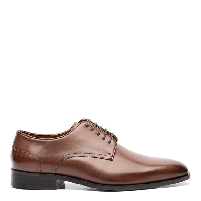 Chapman & Moore Tortoise Shell Leather Formal Derby Shoes