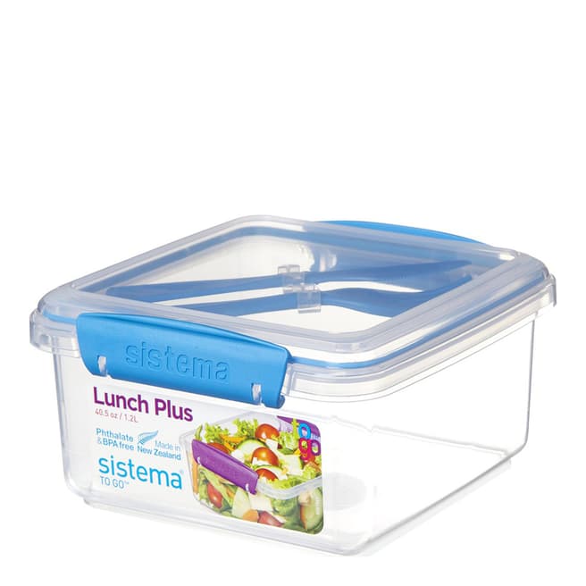 Sistema Set of 8 To Go Lunchplus with Coloured Clips