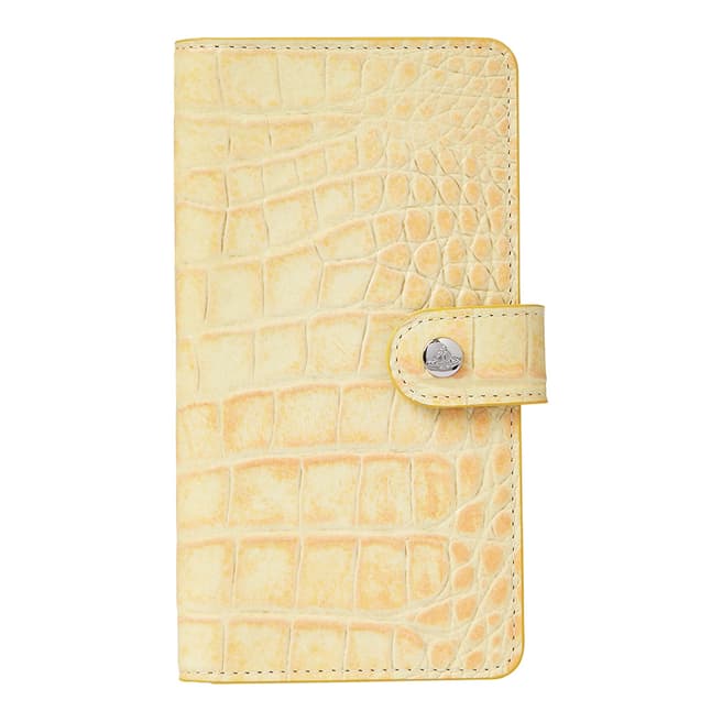 Vivienne Westwood Yellow Flap iPhone Case XS Max