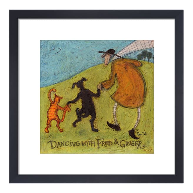 Sam Toft Dancing with Fred and Ginger, 30x30cm