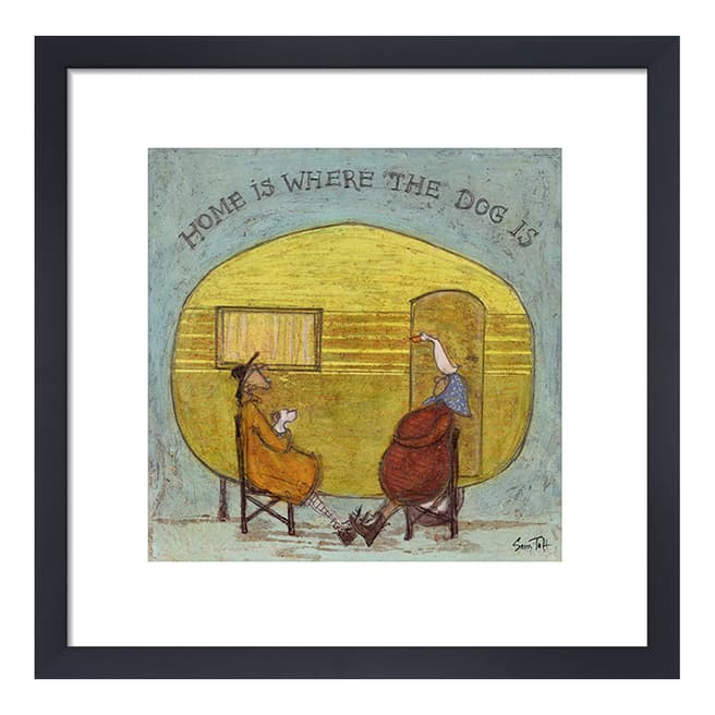 Sam Toft Home Is Where the Dog Is, 30x30cm