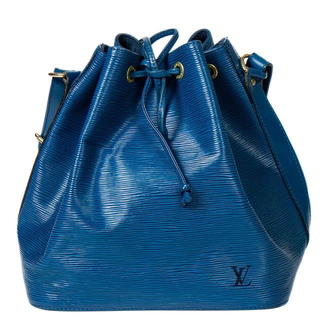 Vintage Louis Vuitton Blue Noe Shoulder Bag