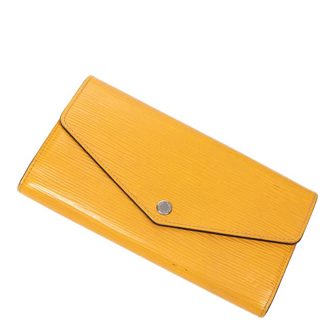 Vintage Louis Vuitton Vintage Yellow Sarah New Wallet