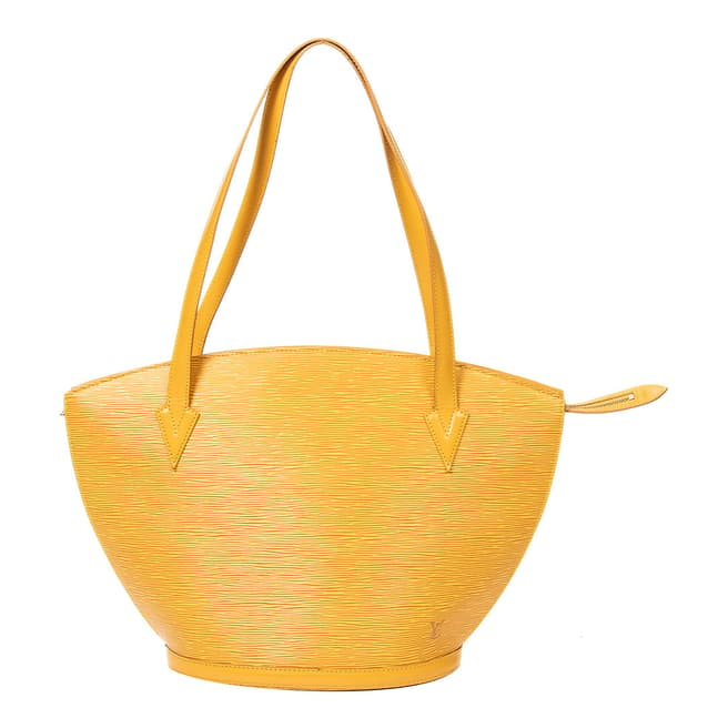 Vintage Louis Vuitton Yellow St Jacques Shoulder Bag