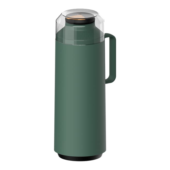 Tramontina Exata Green Thermos with Glass Liner, 1L