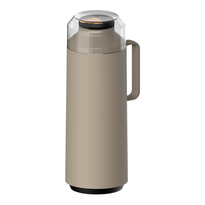 Tramontina Exata Beige Thermos with Glass Liner, 1L