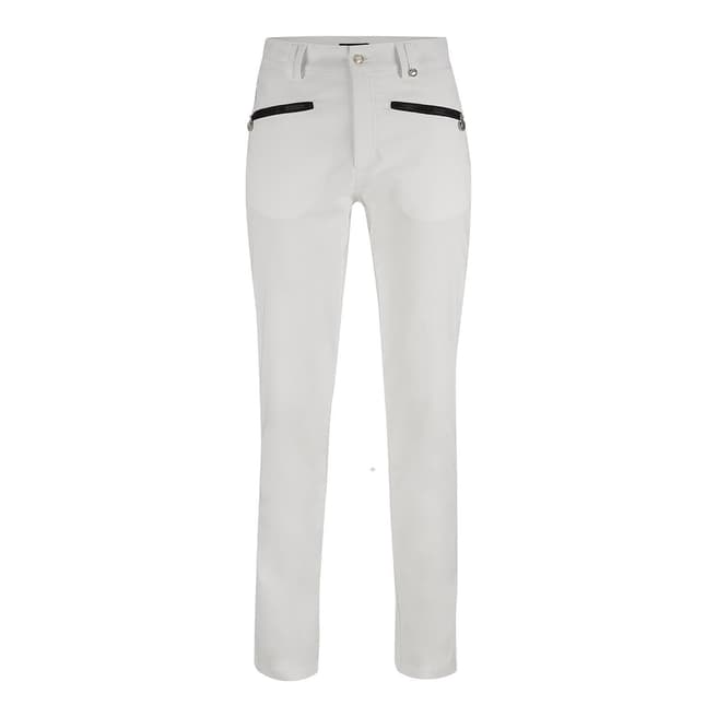 GOLFINO White Stretch Sun Protect Trousers