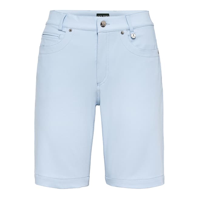 GOLFINO Blue Premium Stretch Bermuda Shorts