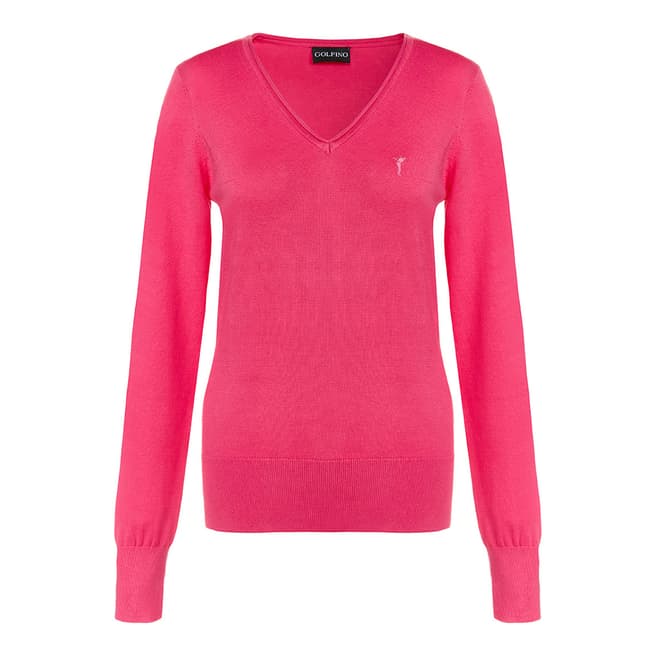 GOLFINO Pink Cotton Pullover