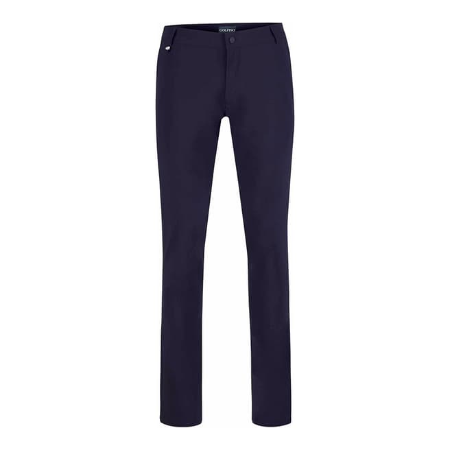 GOLFINO Navy Water Repellent Stretch Trousers