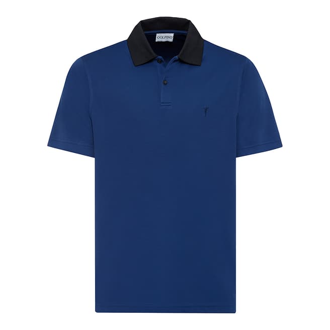 GOLFINO Blue Mallorca Polo Shirt