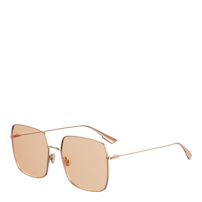 Dior Women's Peach/Gold Dior Sunglasses 59mm