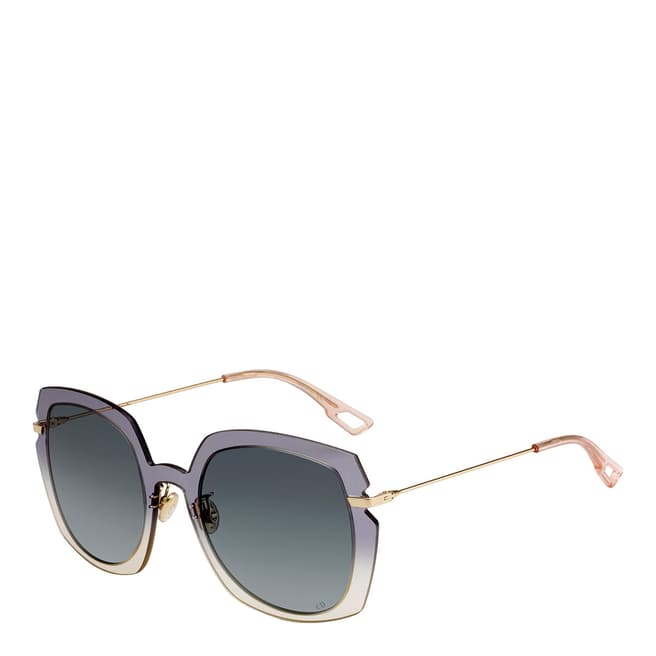 Dior Women's Grey/Gold Dior Sunglasses 56mm